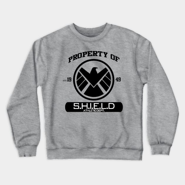 S.H.I.E.L.D Athletic Dept. Crewneck Sweatshirt by ExplodingZombie